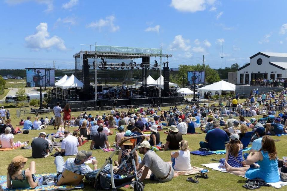 A file photo of the Savannah Music Festival Finale in 2018, which utilized the newly renovated space at Trustees' Garden.