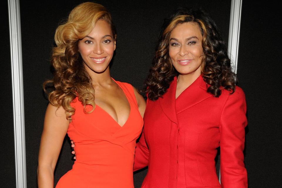 Beyonce and Tina Knowles-Lawson