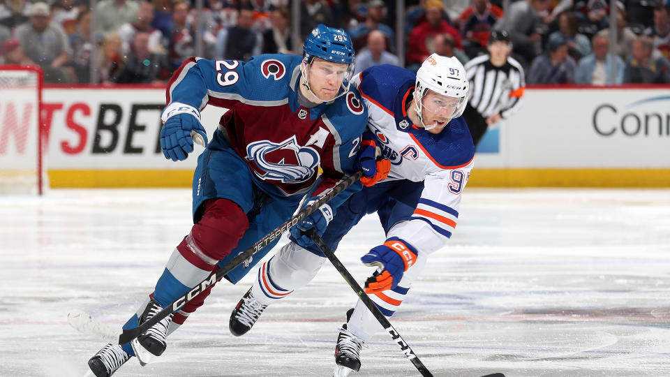 The Avalanche and Oilers are two of the NHL's elite. (Photo by Michael Martin/NHLI via Getty Images)