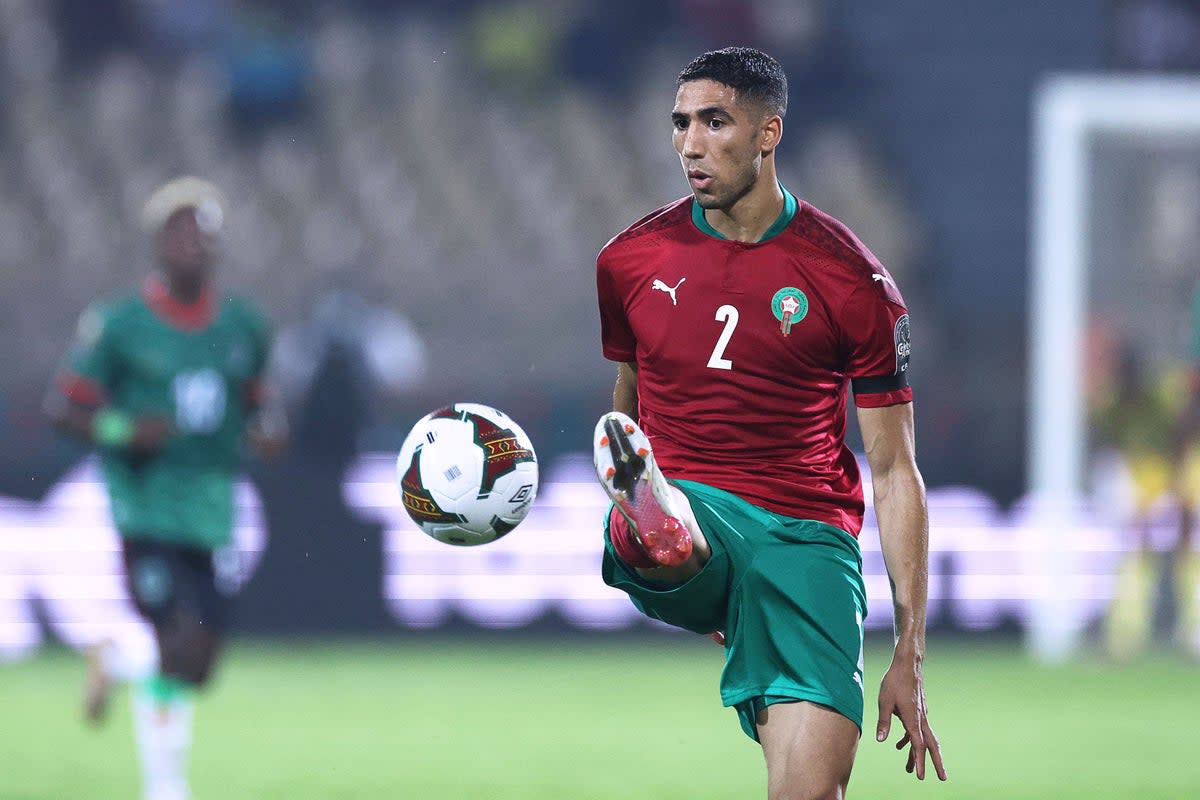 Achraf Hakimi’s career has already seen him accomplish a lot despite his young age  (AFP via Getty Images)
