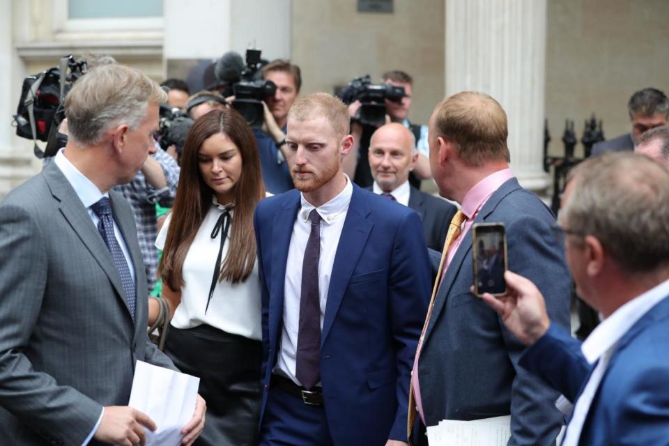 Not guilty: Ben Stokes (PA)