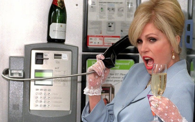 Joanna Lumley in Absolutely Fabulous