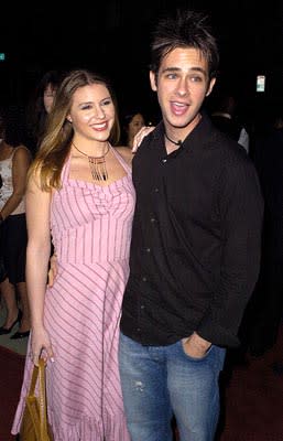 Heather Weeks and Scott Mechlowicz at the LA premiere of Focus' Eternal Sunshine of the Spotless Mind