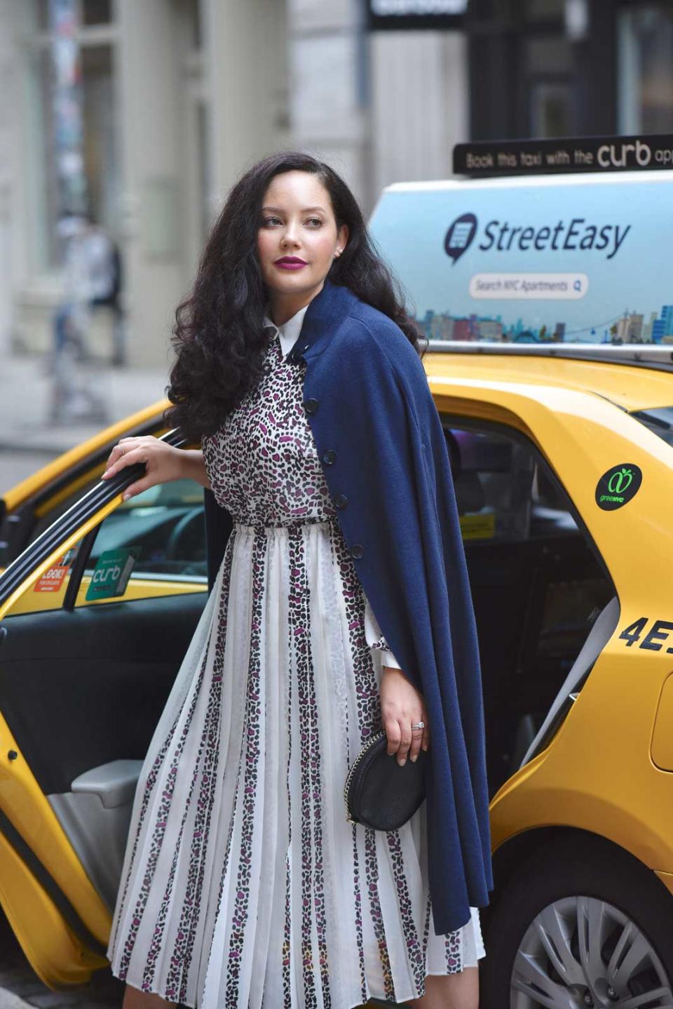 Tanesha Awasthi of Girl With Curves in clothing from her new collection with Lane Bryant. (Photo: Lane Bryant)