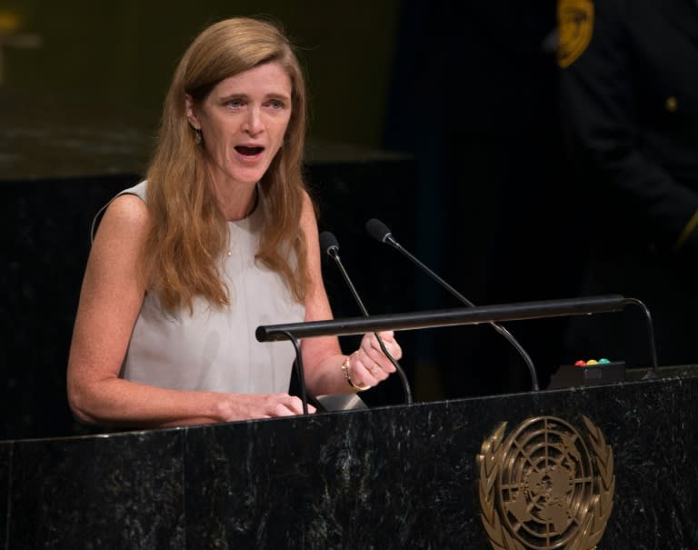 US Ambassador to the UN Samantha Power said that months of talks with South Sudan's leaders had failed to persuade them to opt for peace as she made the case for sanctions