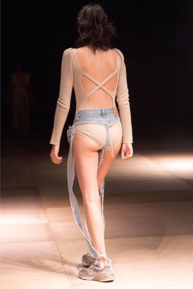 You Might Not Believe It But These $168 Thong Jeans Have Already Sold Out