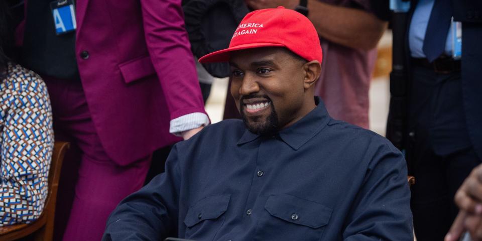 kanye west maga hat