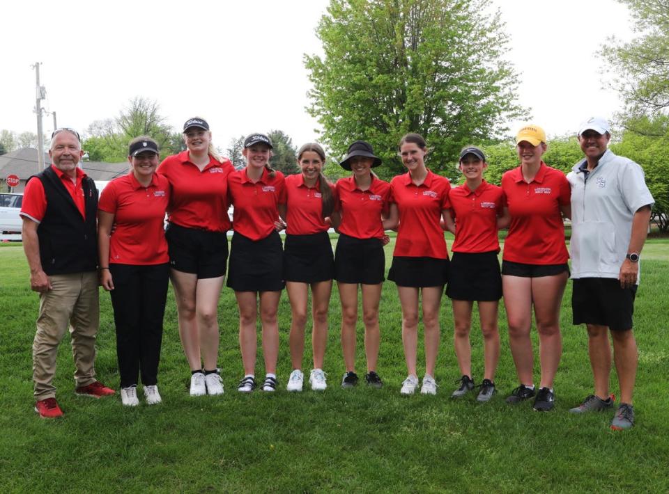 The Roland-Story girls golf team won their Class 2A regional first-round meet at the River Bend Golf Course in Story City Friday. The Norse advanced to the 2A regoinal final meet at the Carroll Municpal Golf Course in Carroll.