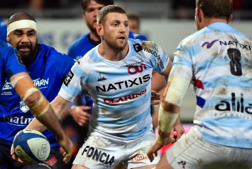 Finn Russell was in the thick of the action as Racing 92 won in Castres
