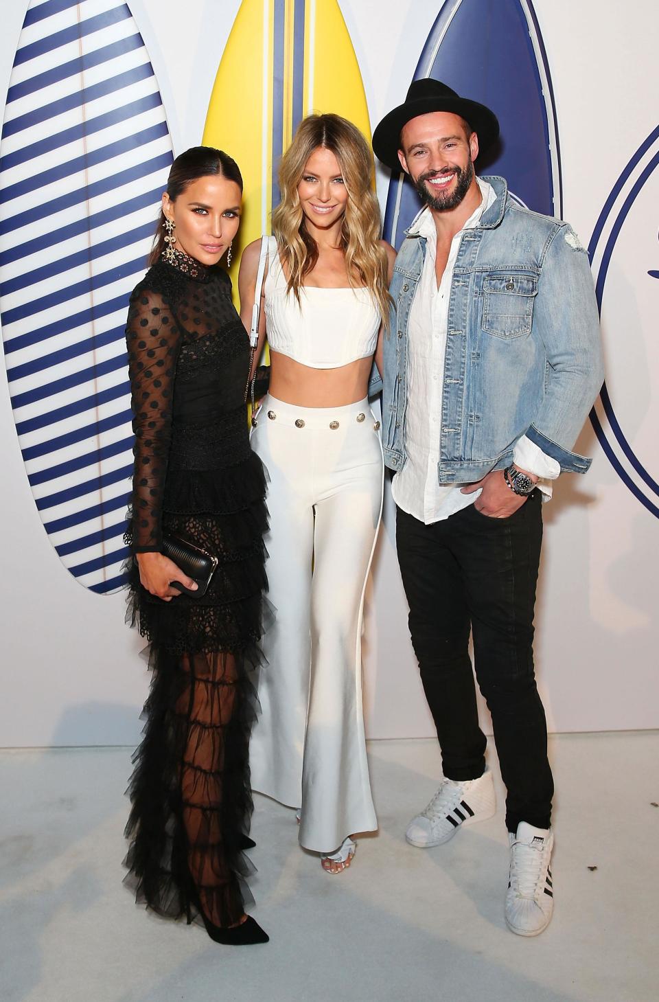 Jodi Anasta, Jennifer Hawkins and Kris Smith