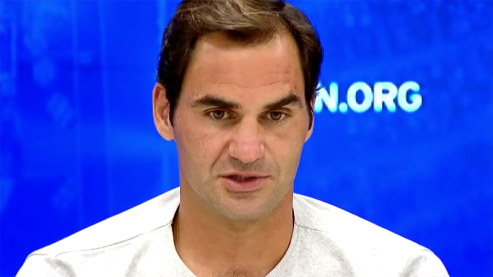 Roger Federer told a press conference he could play into his 40s.