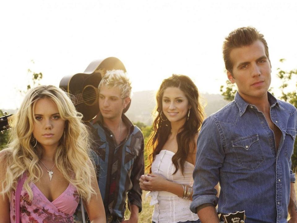 Nashville country band Gloriana featured brothers Mike (left) and Tom Gossin, who both attended UNCW. 