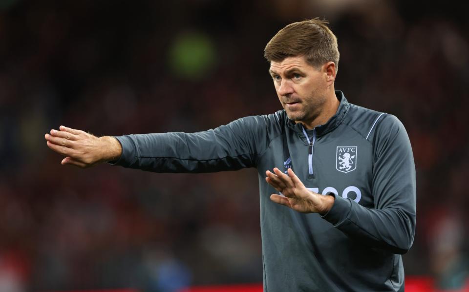 Steven Gerrard was always keen to test himself as a manager - GETTY IMAGES