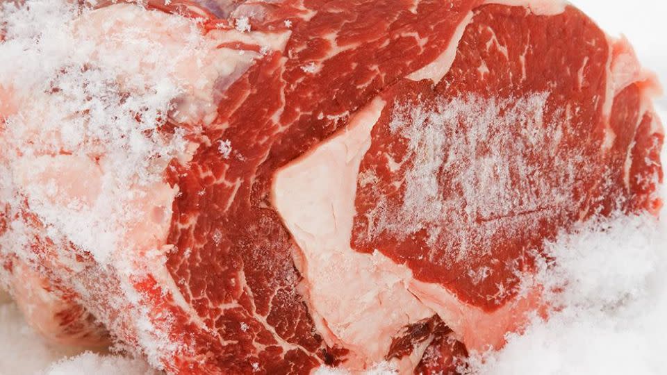 You can actually re-freeze raw meat! Photo: iStock