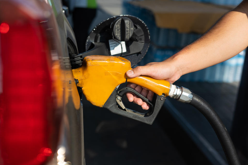A média do litro da gasolina está fixada em R$ 5,40 (Getty Image)