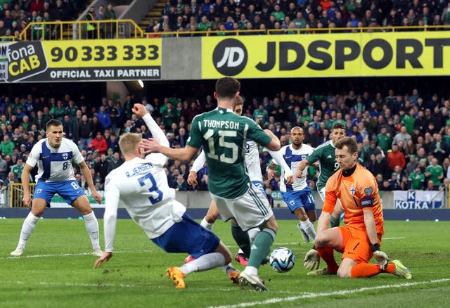 Northern Ireland v Finland – UEFA Euro 2024 Qualifying – Group H – Windsor Park