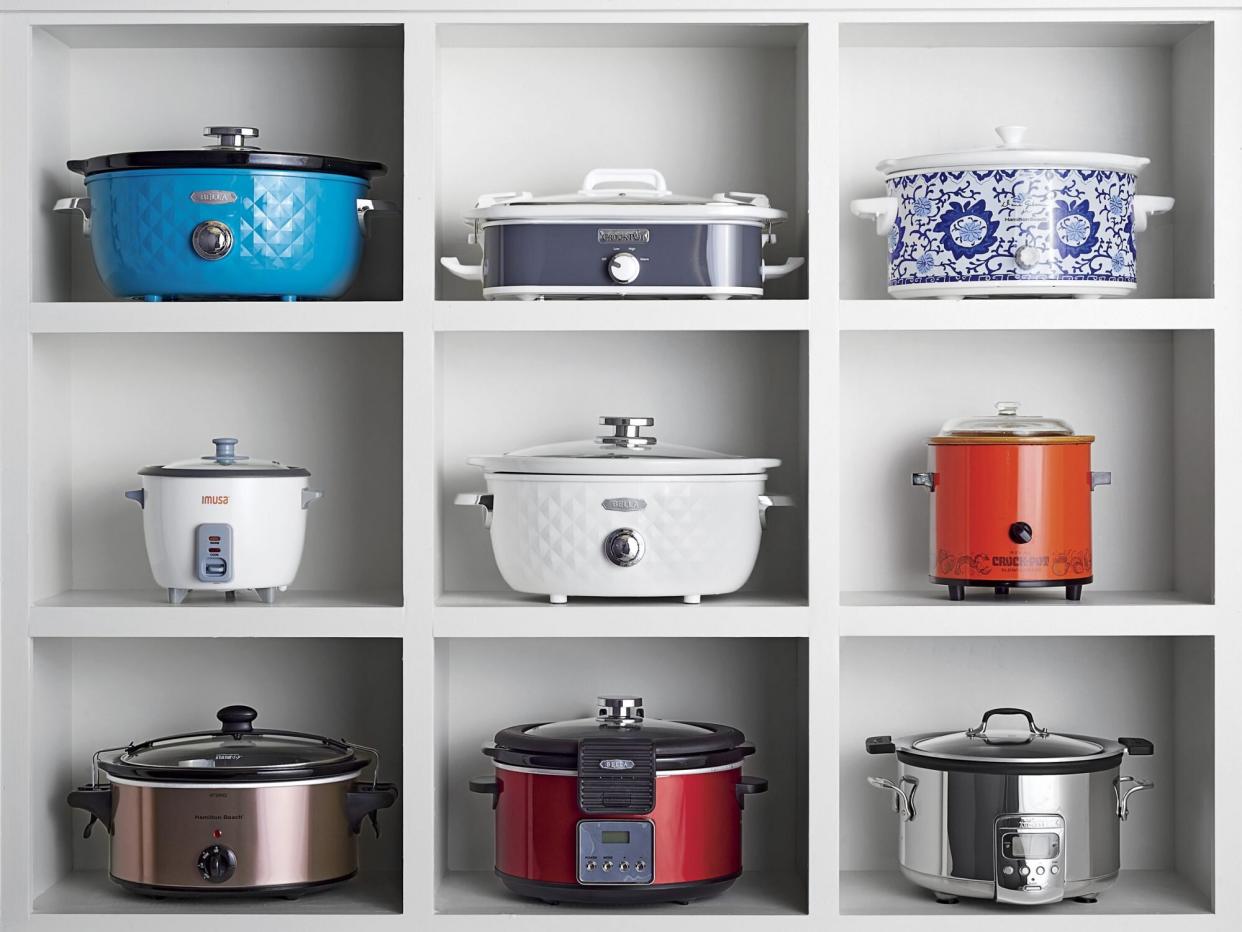 Wall of Slow Cookers