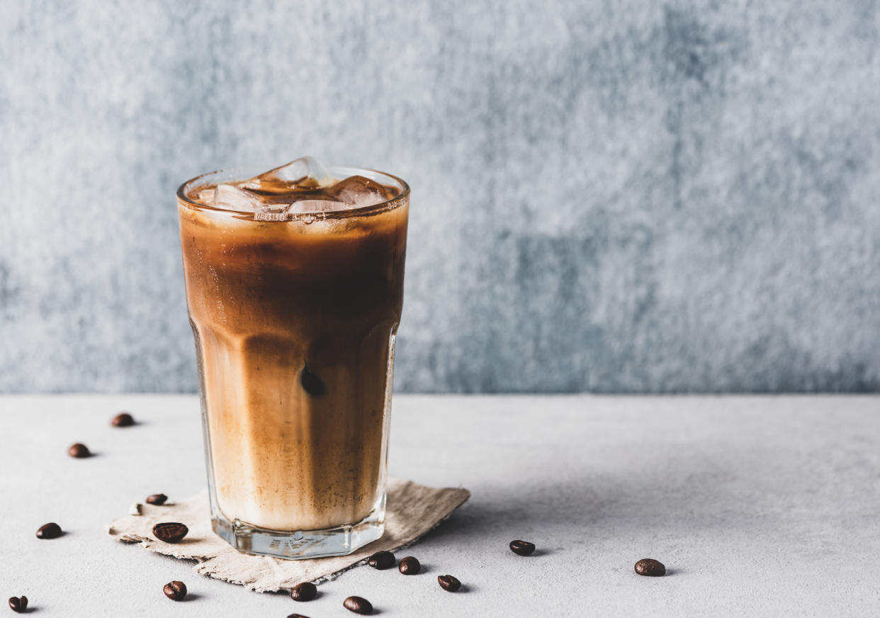 People are loving this TikTok hack for making the perfect at-home iced coffee. (Getty Images)