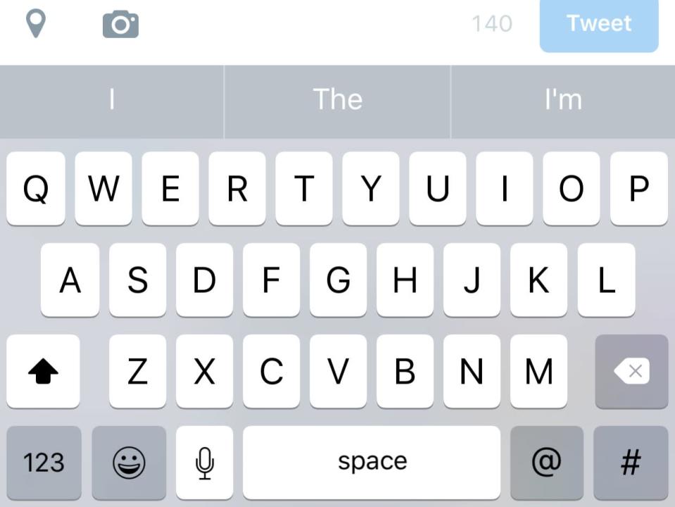 caps lock ios 9 keyboard