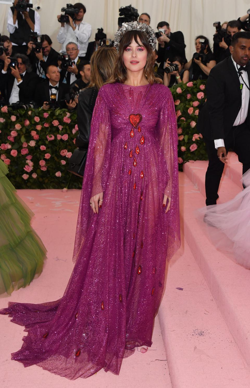 Dakota Johnson at the 2019 Met Gala