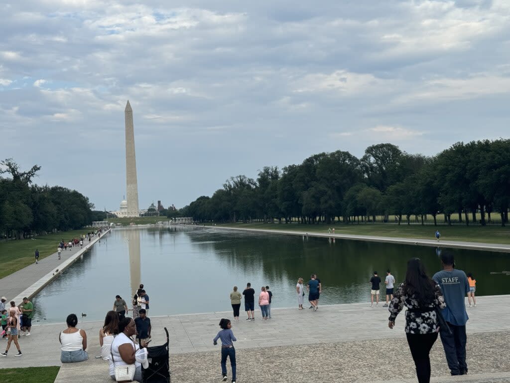 A visit to the National Mall in Washington, DC represents what is good about the U.S. and draws visitors who envy the nation's democracy. (Photo: Holly McCall)