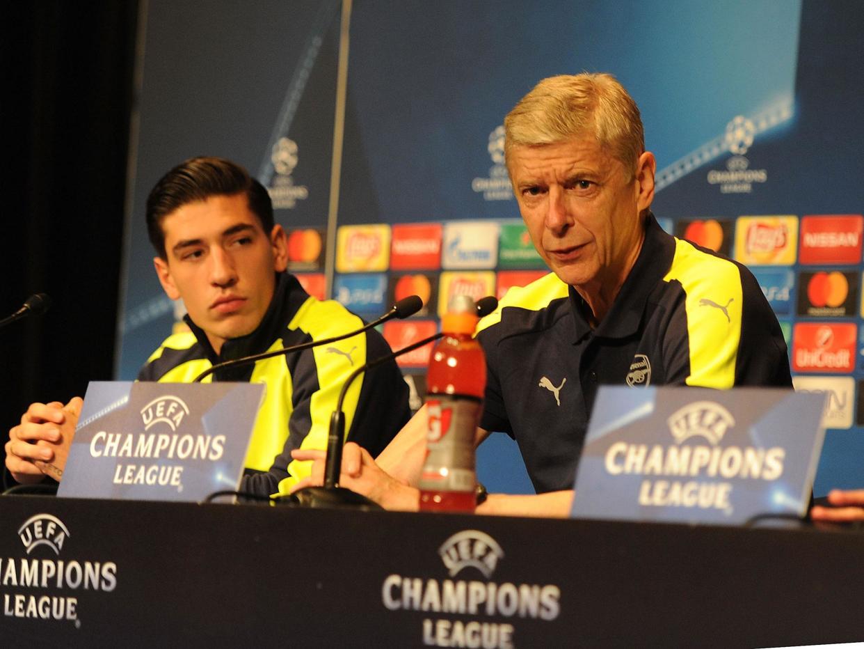Arsene Wenger doesn't want Hector Bellerin to play any more football this summer: Getty