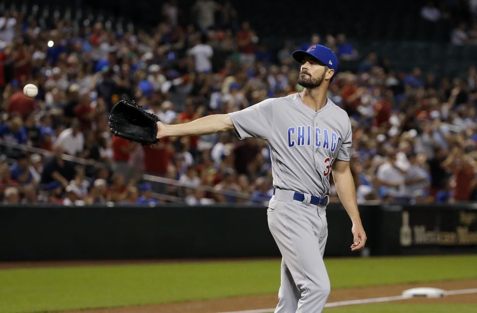 Cole Hamels will get the ball back for the Chicago Cubs in 2019. (AP Photo/Ross D. Franklin)