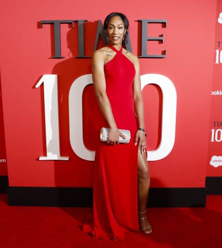 Dua Lipa, Da'Vine Joy Randolph arrive at the 2024 TIME 100 Gala