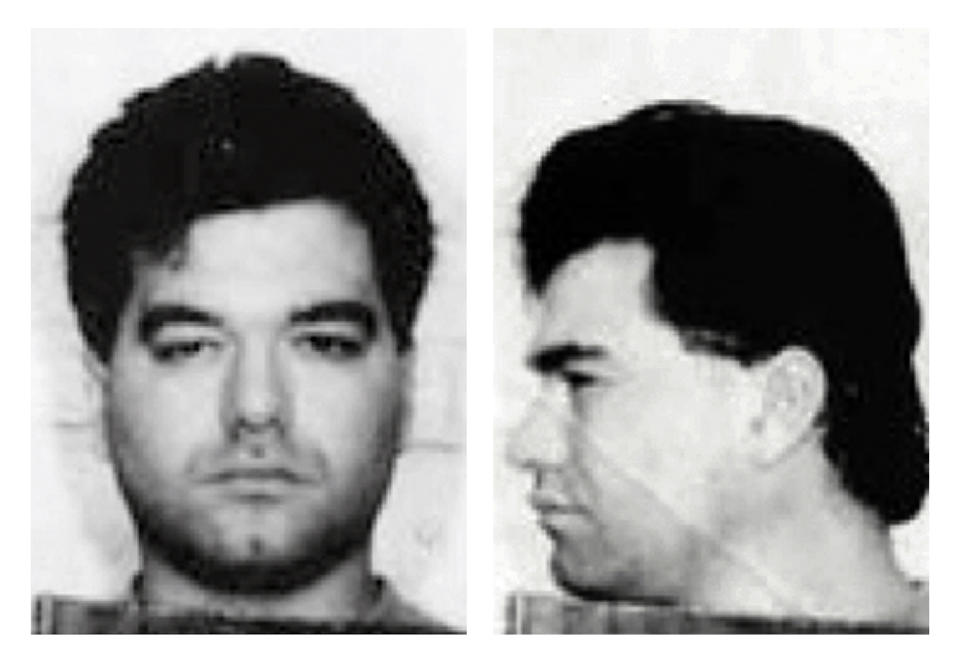 FILE - This 1994 file photo provided by the Federal Bureau of Investigation shows Enrico Ponzo. Ponzo was convicted in Boston in November 2013 of several federal crimes, including the 1989 attempted killing of Francis "Cadillac Frank" Salemme. Ponzo fled Massachusetts in 1994 and landed in Idaho where he spent more than a decade as a cattle rancher and stay-at-home father. He is scheduled to be sentenced in federal court Monday afternoon, April 28, 2014, in Boston. (AP Photo/Federal Bureau of Investigation, File)