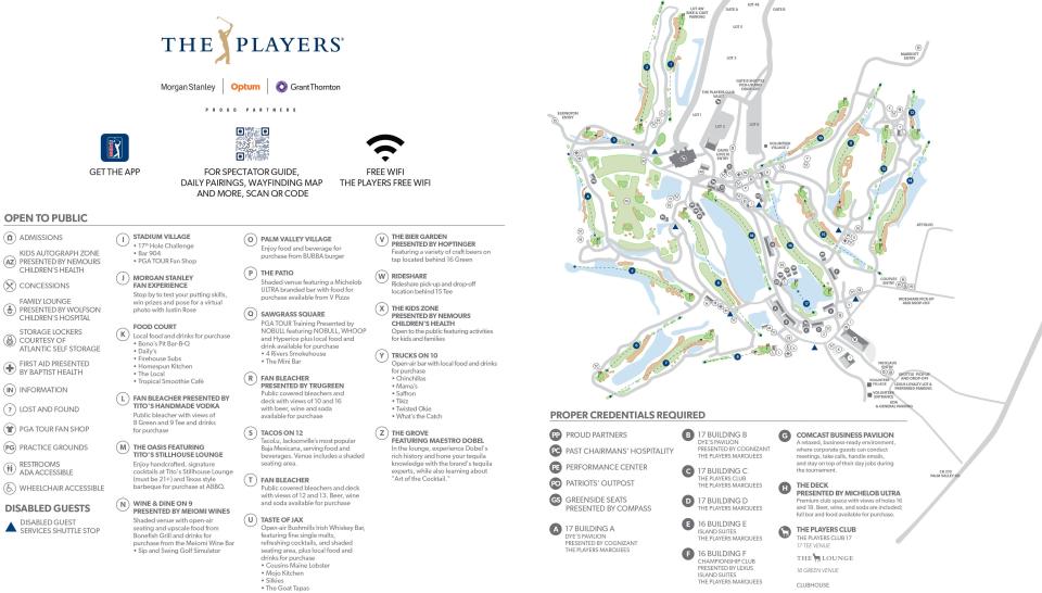 A breakdown of the course and the surrounding amenities of the 2023 Players Championship at TPC Sawgrass in Ponte Vedra Beach.