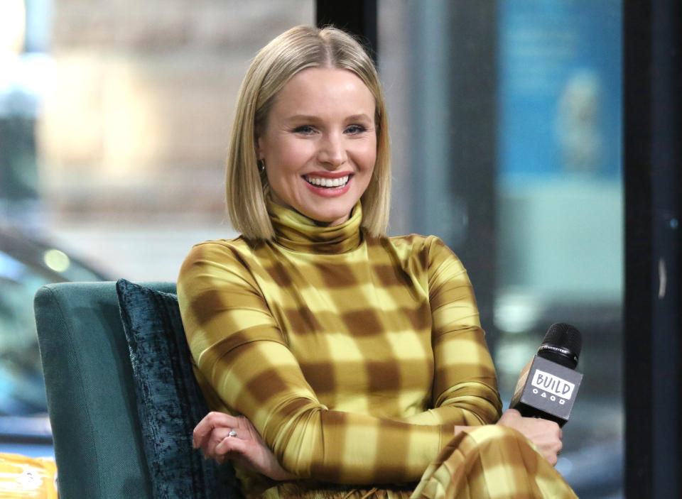 NEW YORK, NEW YORK - FEBRUARY 21: Actress Kristen Bell attends the Build Series to discuss her product line Hello Bello at Build Studio on February 21, 2020 in New York City. (Photo by Jim Spellman/Getty Images)