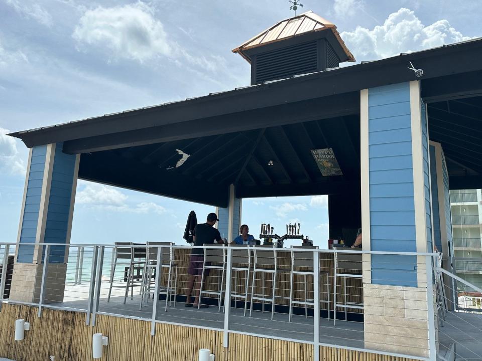 Chase's on the Beach in New Smyrna Beach reopened in June 2023 after nearly eight months of renovations due to damage sustained from 2022's Tropical Storms Ian and Nicole, Monday, July 10, 2023.