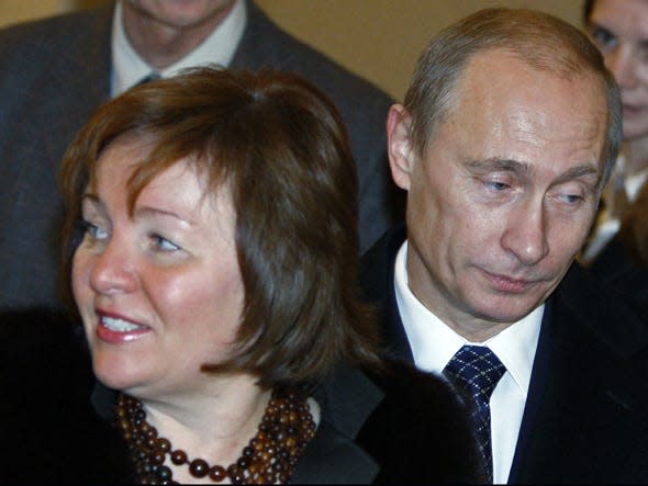 Vladimir Putin Wife