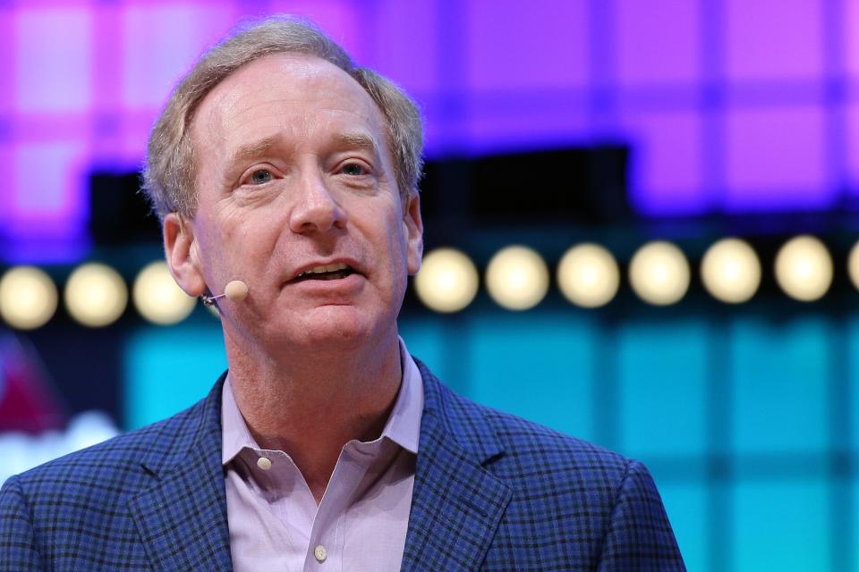 Microsoft Corporation President Brad Smith