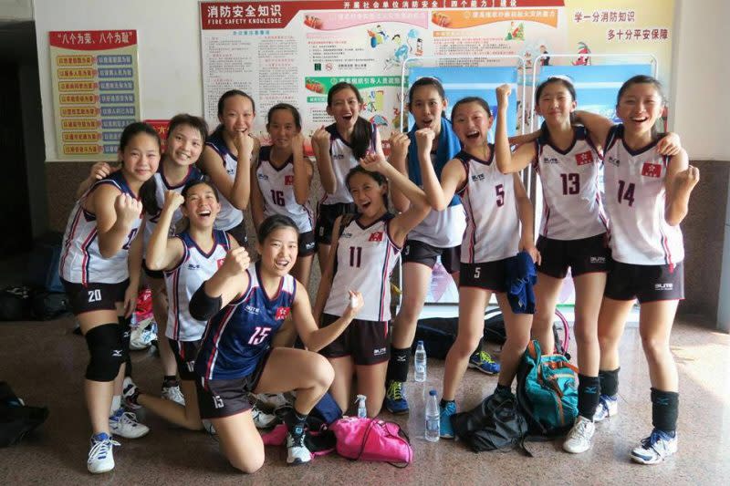 香港女子少年（U16）排球隊。