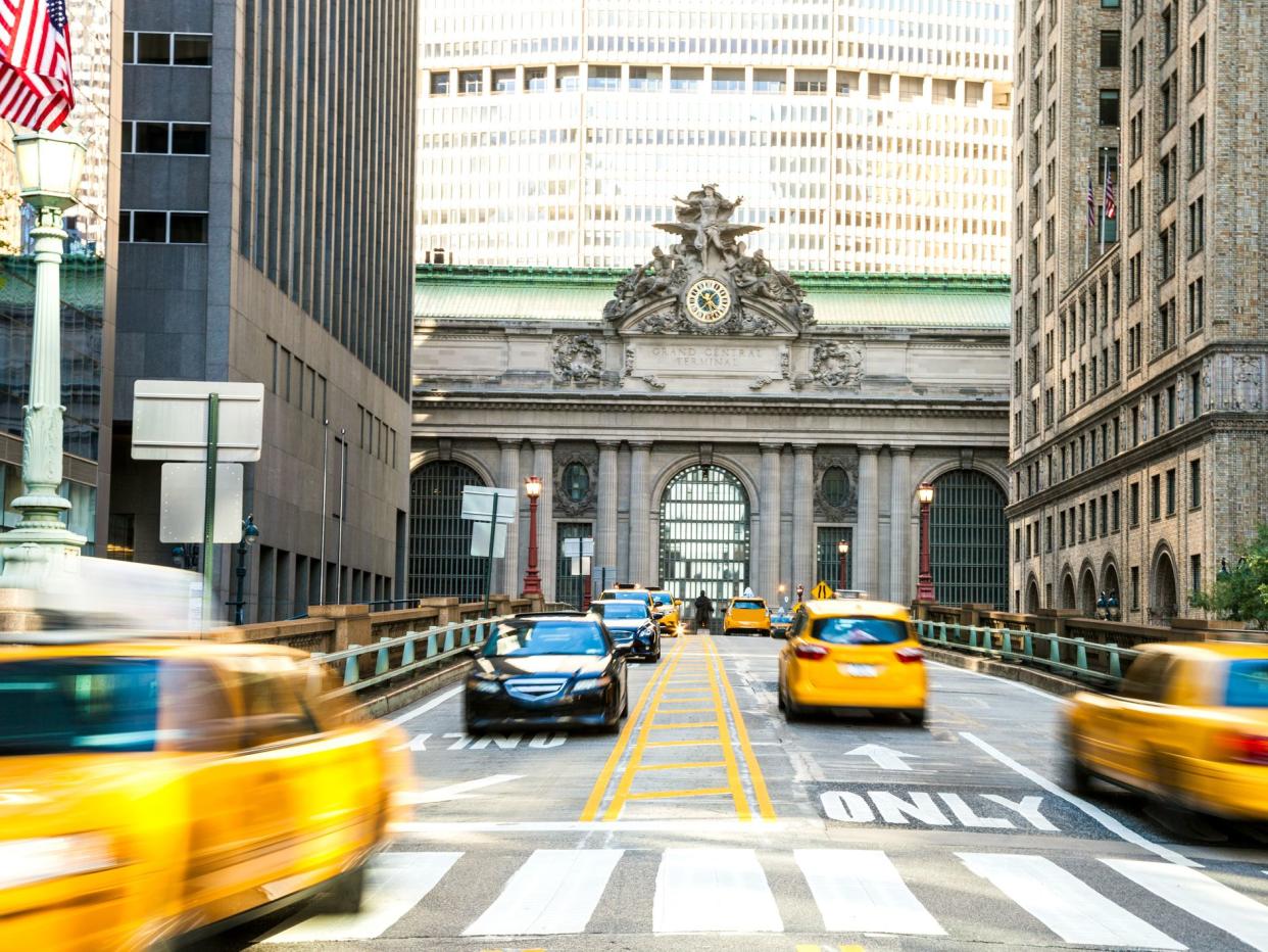 Grand Central Station building in New York