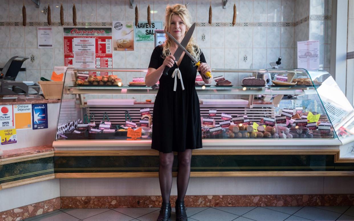 French butchers say they need police protection from vegans who they blame for a spate of attacks in recent weeks on their meat shops - AFP