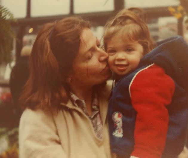 The author and her mom in 1979. (Photo: Courtesy of Katrina Brees)