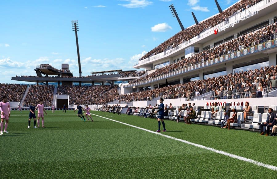 San Diego FC on-field seating (San Diego FC)