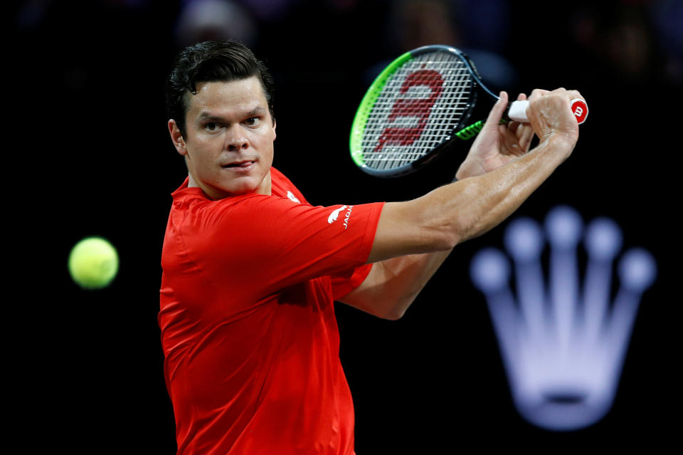Milos Raonic believes he has the best chance of winning a Grand Slam