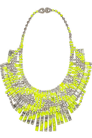 Tom Binn's Slap Dash necklace, $1900, at Net-a-Porter