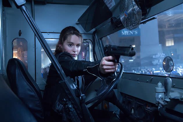 Emilia Clarke takes on the role of Sarah Connor in the new 'Terminator' film. Photo: Paramount Pictures