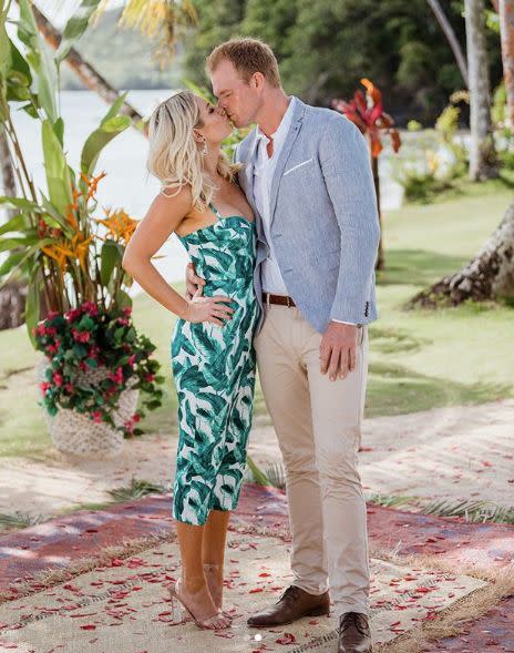 Keira and Jarrod shared their love with the world during the Bachelor in Paradise finale. Photo: Ten