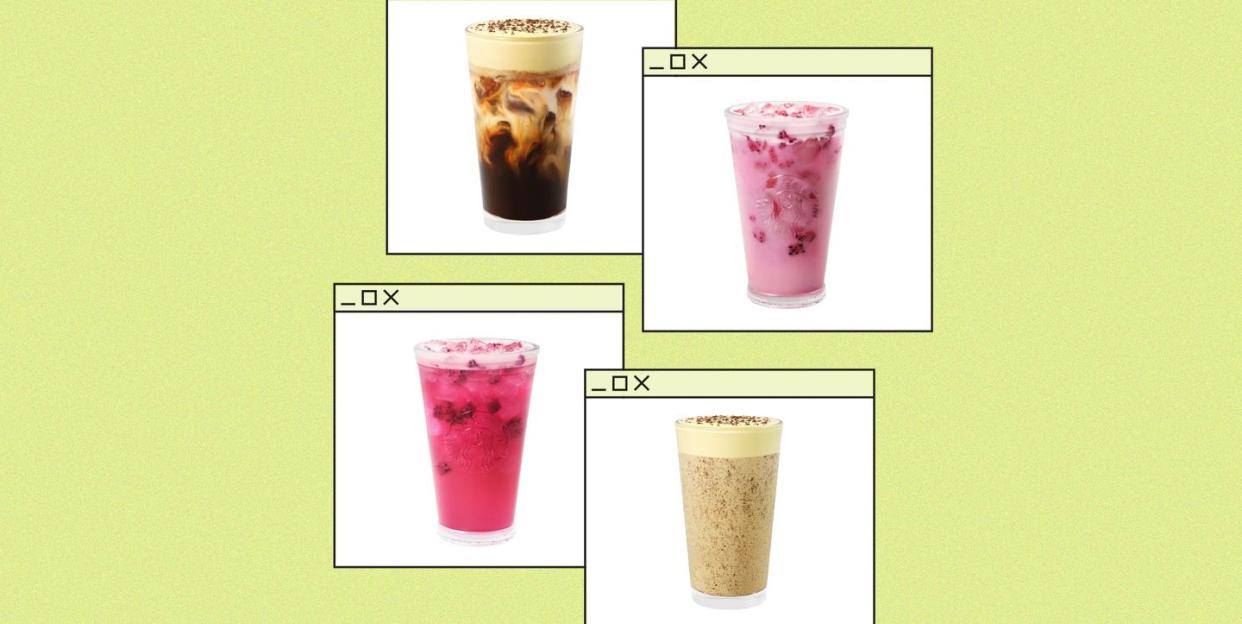 starbucks summer menu