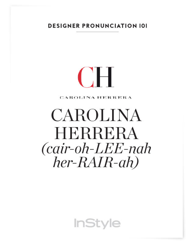 How to Correctly Say 51 Commonly Mispronounced Names in Fashion