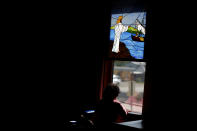 <p>Immigrant Rosa Sabido, who lives in sanctuary in the United Methodist Church while facing deportation, poses for a portrait in Mancos, Colo., July 19, 2017. (Photo: Lucy Nicholson/Reuters) </p>