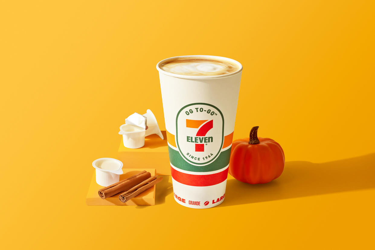 7-Eleven limited-time pumpkin coffee flavors (Hand-out / 7-Eleven, Inc.)