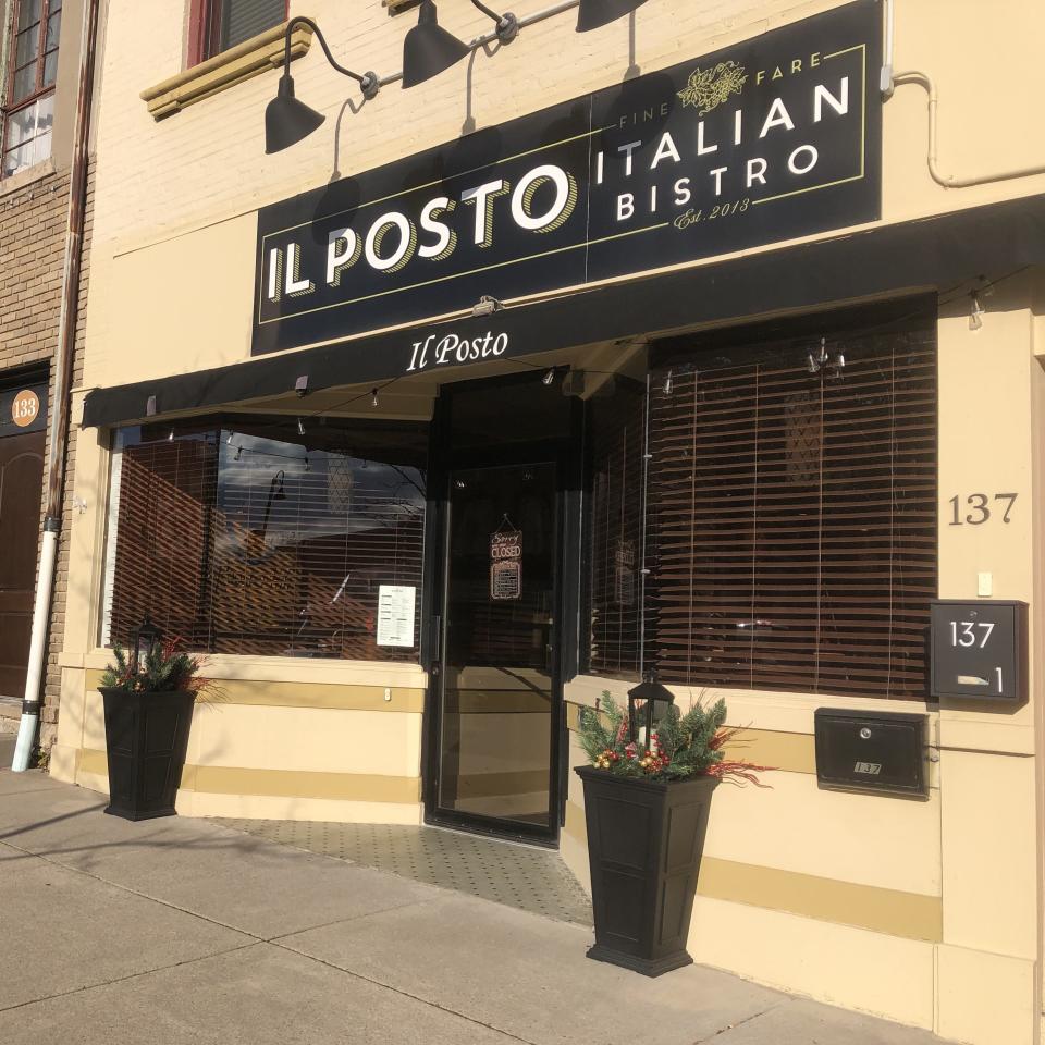 Il Posto Italian Bistro on Main Street, Canandaigua is open for dinners Mondays, Tuesdays and Thursdays to Saturdays.