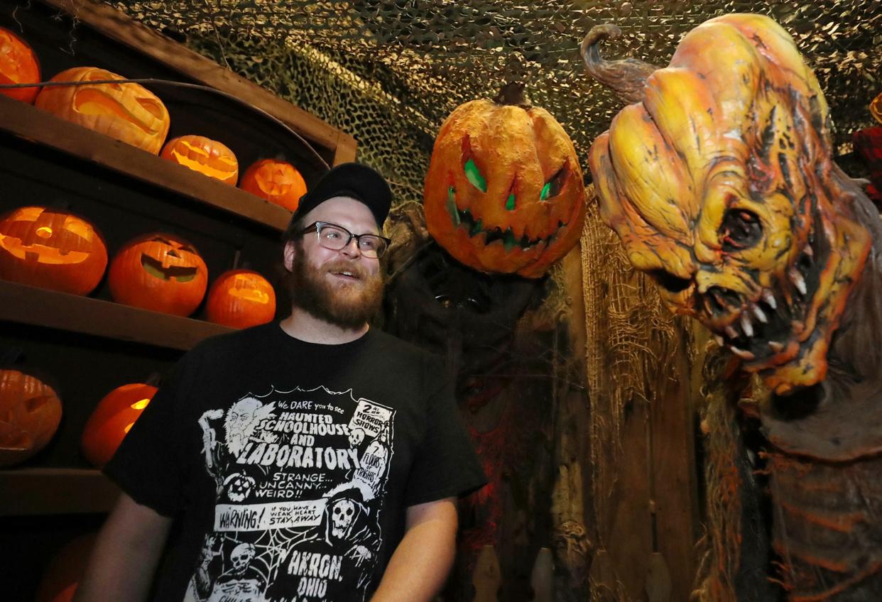 Dave Shonk, production manager at the Haunted Schoolhouse in Akron talks about some the new and classic scares at the Haunted Schoolhouse. This year marks 50th anniversary of the Haunted Schoolhouse.