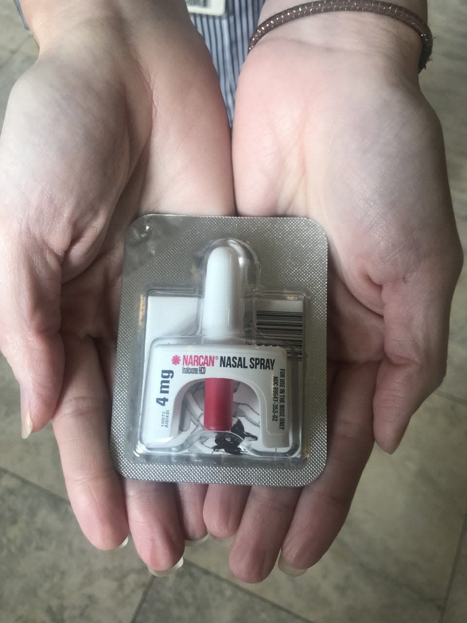 Naloxone nasal spray can treat overdoses from prescription opioids, fentanyl and heroin. It can reverse an overdose, saving someone's life.